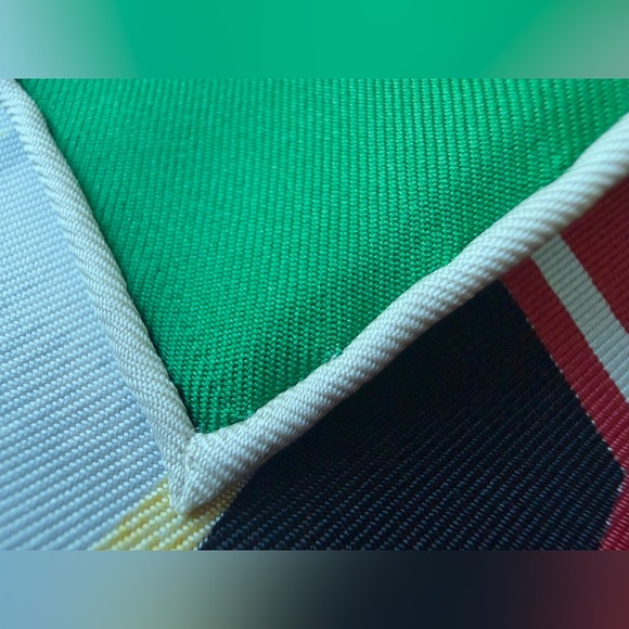 Hermes silk scarf 90x90 multi colored horses Print Scarf, Brand new with tags - Picture 15 of 16